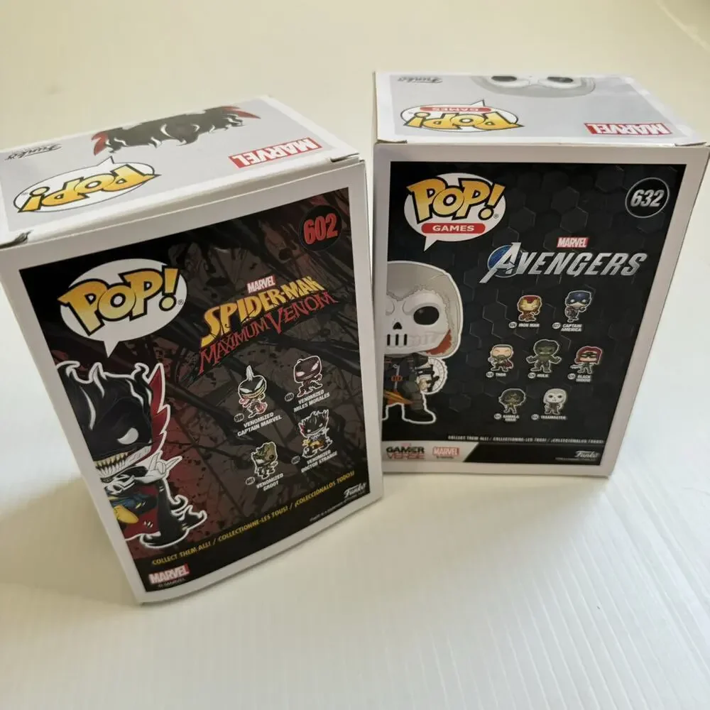 Funko Pop 602 Venomized Doctor Strange 632 Gamerverse Taskmaster